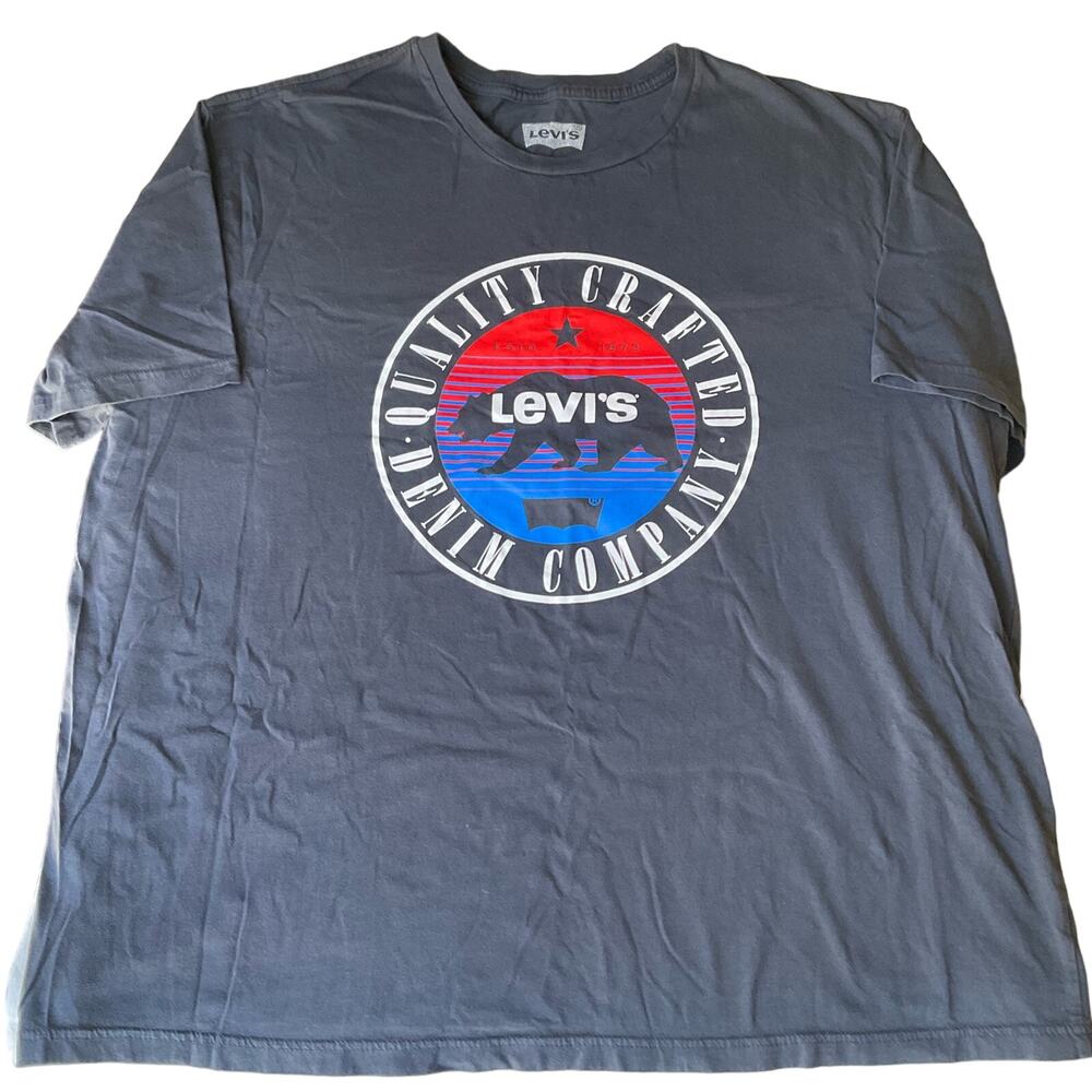 Levi’s Men’s Short Sleeve T-shirt size 2XL, Blue